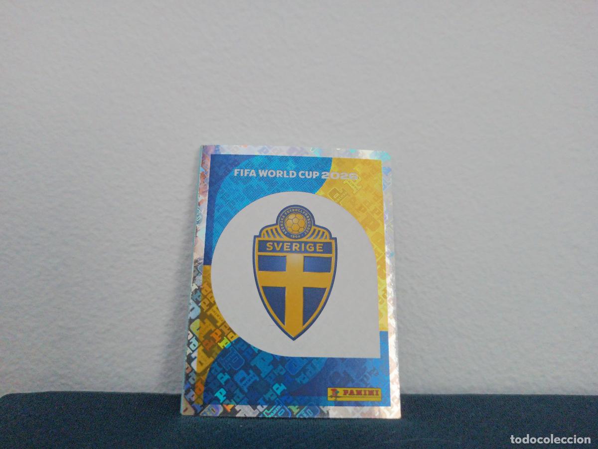 Sammeln alte Sammelbilder: SWE 1 ESCUDO BASE SWEDEN CROMO MUNDIAL STICKERS 2026 26