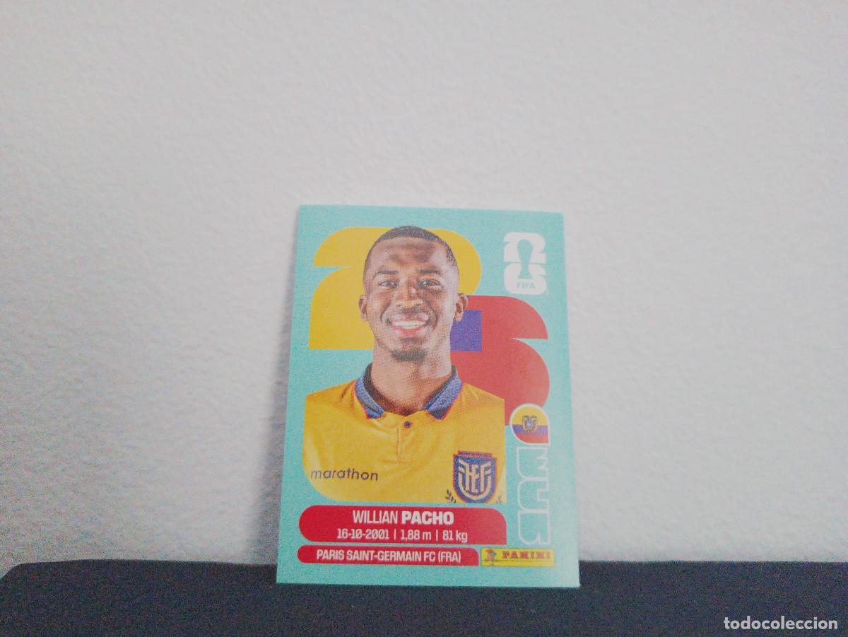 Sammeln alte Sammelbilder: ECU 6 WILLIAM PACHO BASE ECUADOR CROMO MUNDIAL STICKERS 2026 26