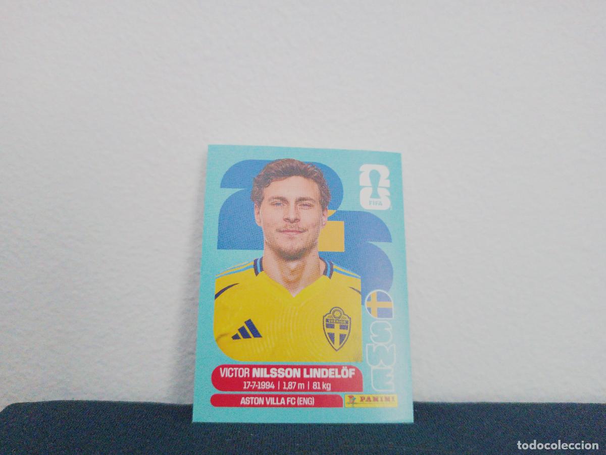 Colecionismo Cromos antigos: SWE 6 VICTOR NILSSON LINDEL&Ouml;F BASE SWEDEN CROMO MUNDIAL STICKERS 2026 26