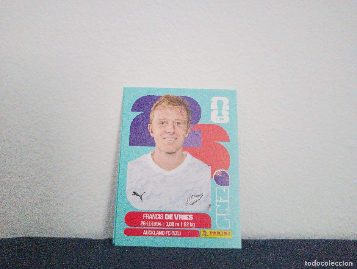 Sammeln alte Sammelbilder: NZL 8 FRANCIS DE VRIES BASE NEW ZEALAND CROMO MUNDIAL STICKERS 2026 26