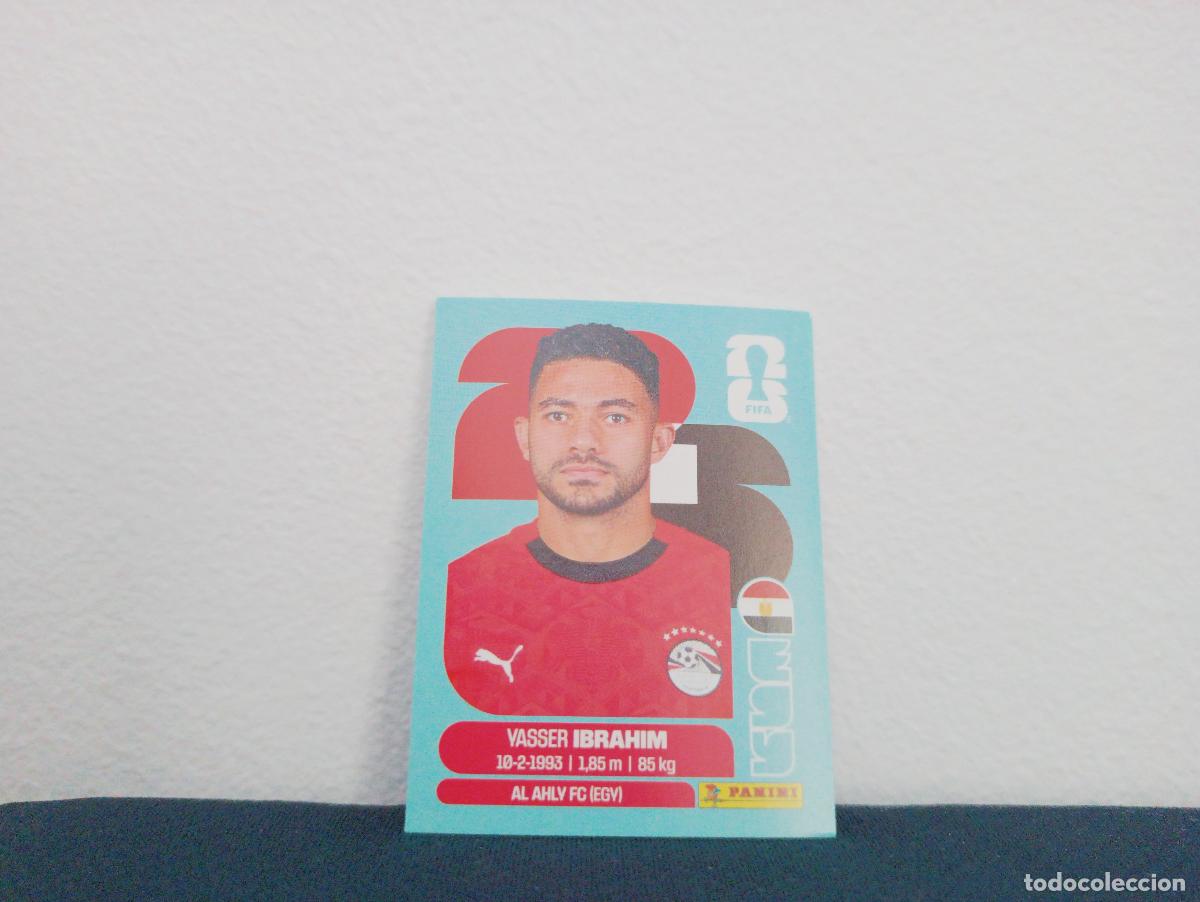 Sammeln alte Sammelbilder: EGY 5 YASSER IBRAHIM BASE EGYPT CROMO MUNDIAL STICKERS 2026 26