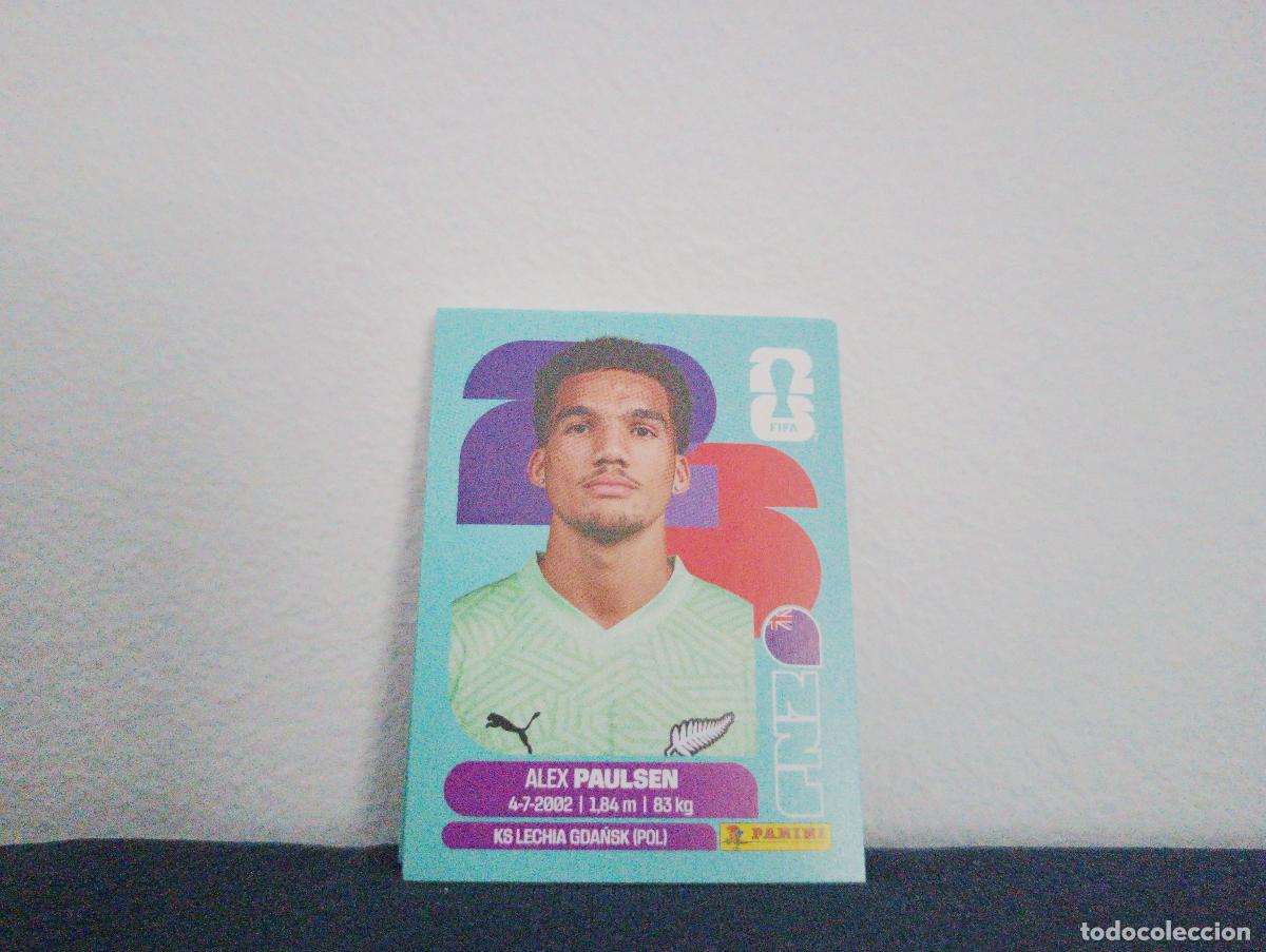 Sammeln alte Sammelbilder: NZL 3 ALEX PAULSEN BASE NEW ZEALAND CROMO MUNDIAL STICKERS 2026 26