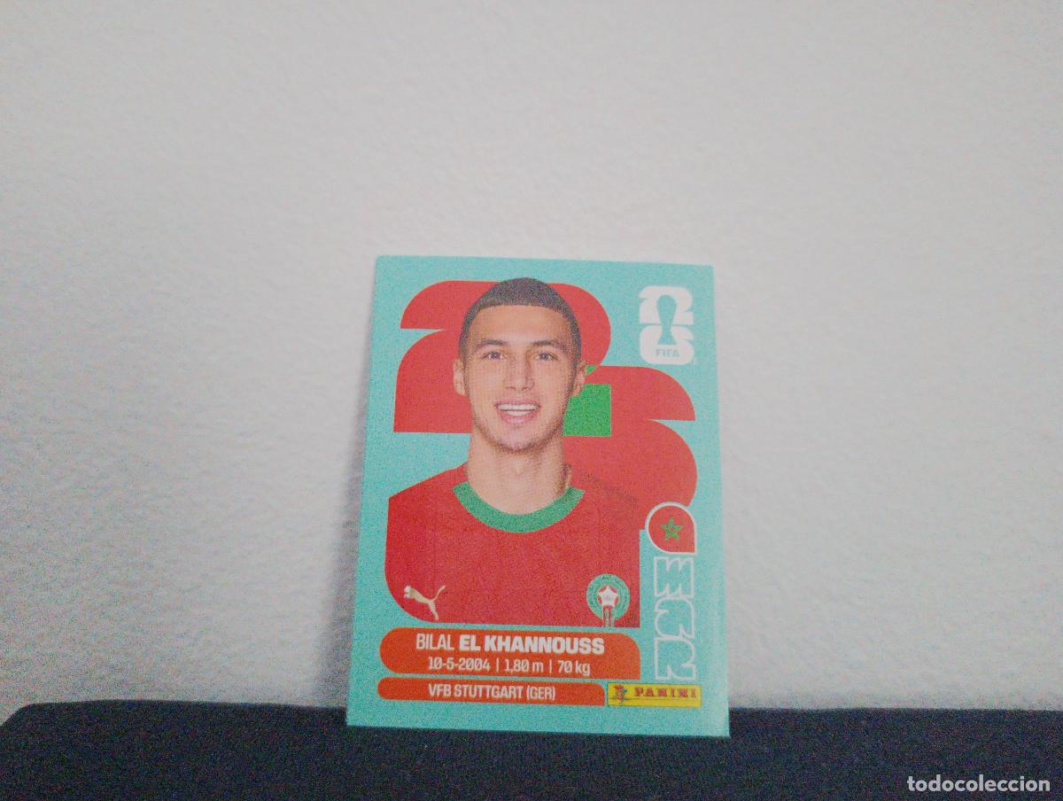 Sammeln alte Sammelbilder: MAR 14 BILAL EL KHANNOUSS BASE MARRUECOS CROMO MUNDIAL STICKERS 2026 26