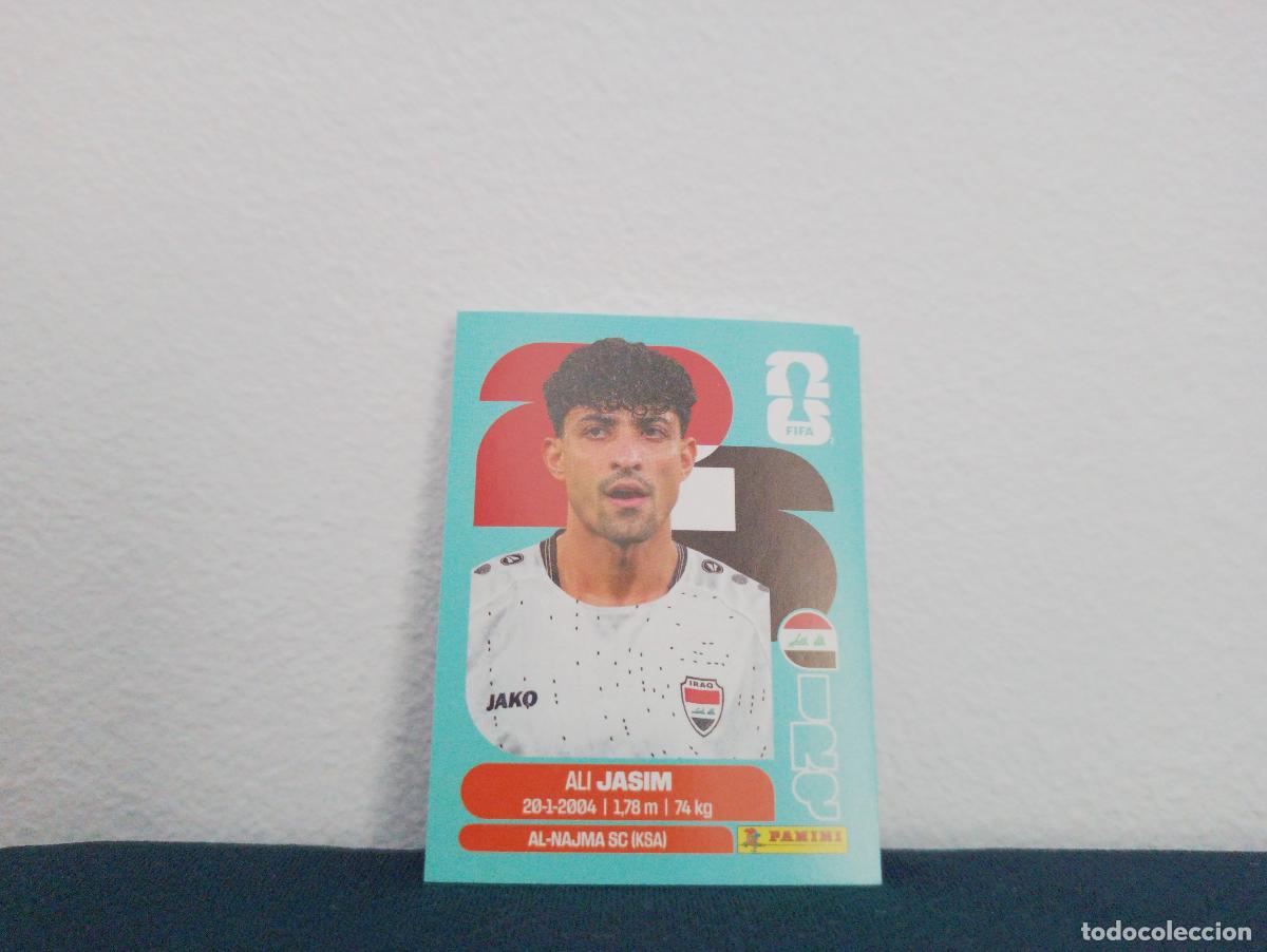 Sammeln alte Sammelbilder: IRQ 12 ALI JASIM BASE IRAQ CROMO MUNDIAL STICKERS 2026 26