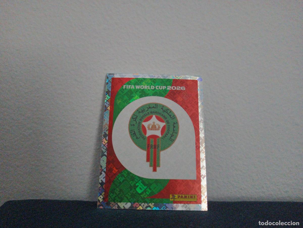 Sammeln alte Sammelbilder: MAR 1 ESCUDO BASE MARRUECOS CROMO MUNDIAL STICKERS 2026 26