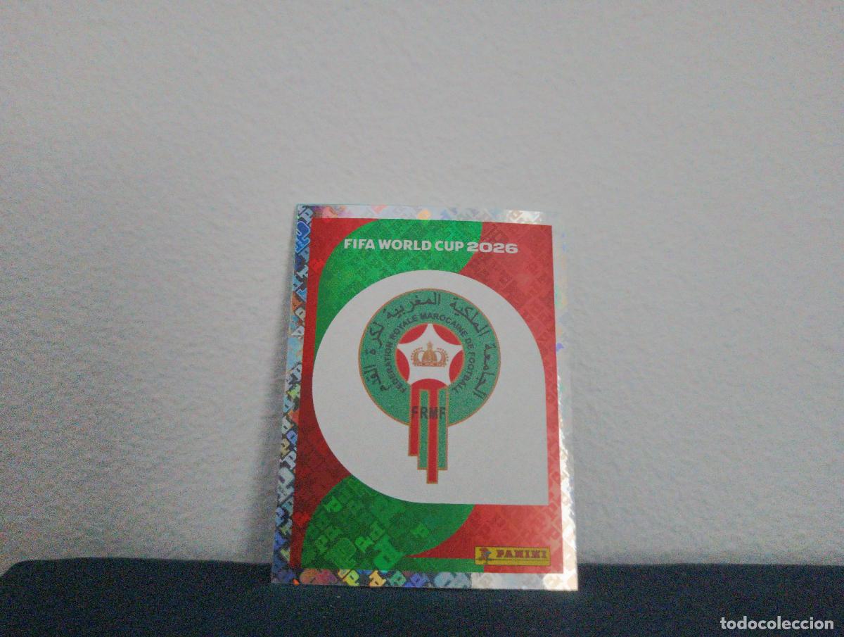 Sammeln alte Sammelbilder: MAR 1 ESCUDO BASE MARRUECOS CROMO MUNDIAL STICKERS 2026 26