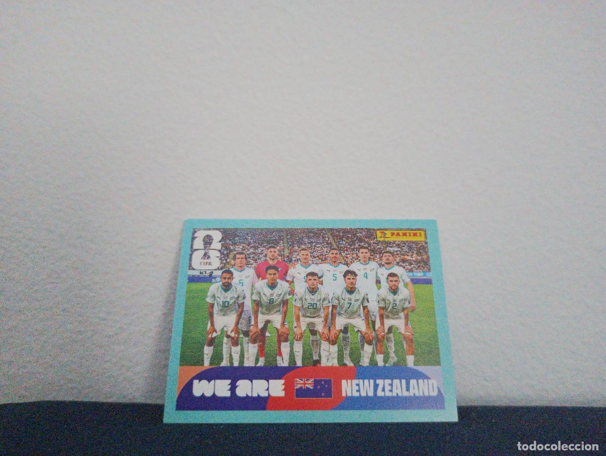 Sammeln alte Sammelbilder: NZL 13 EQUIPO BASE NEW ZEALAND CROMO MUNDIAL STICKERS 2026 26