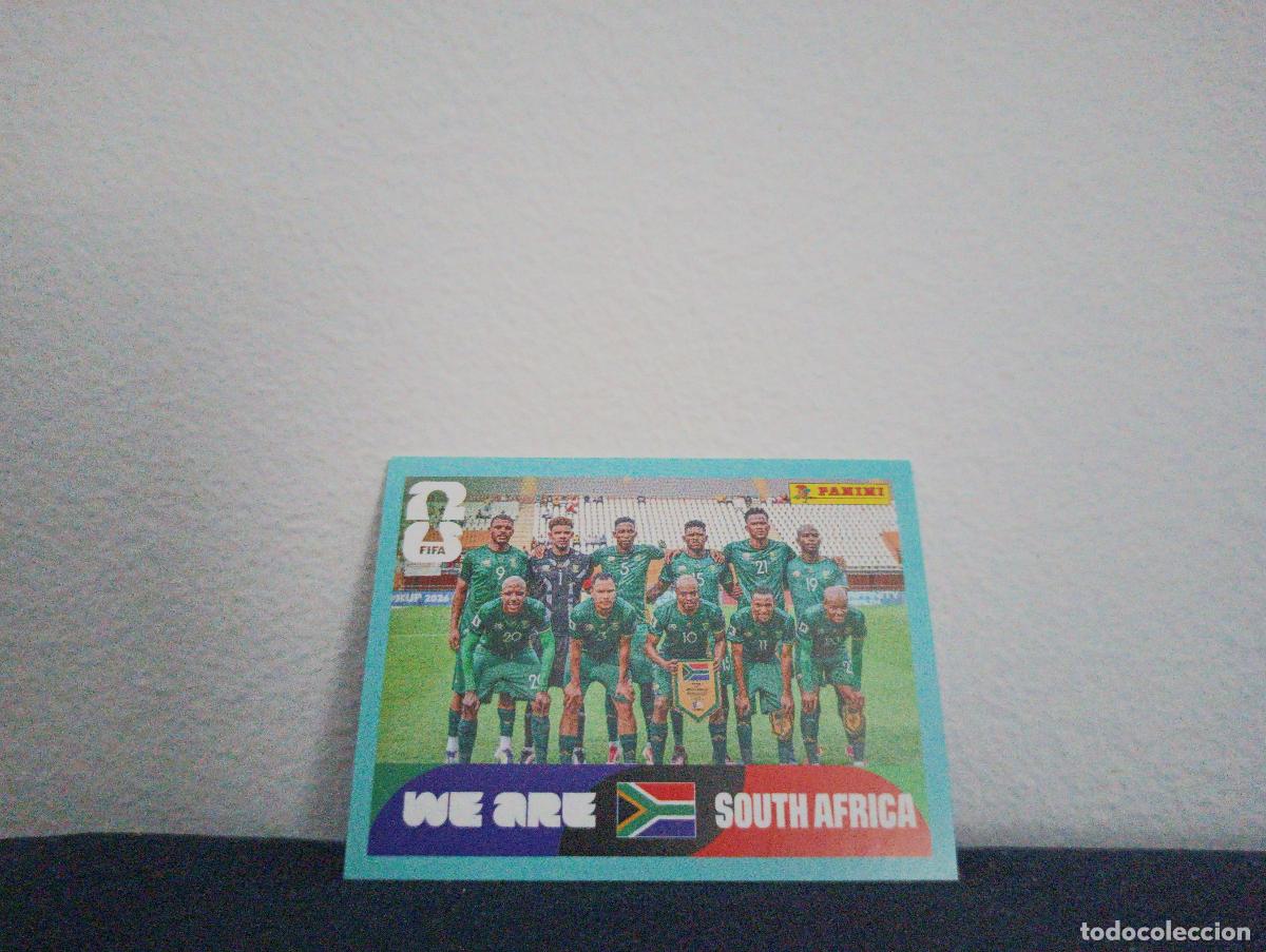 Sammeln alte Sammelbilder: RSA 13 EQUIPO BASE SUDAFRICA CROMO MUNDIAL STICKERS 2026 26