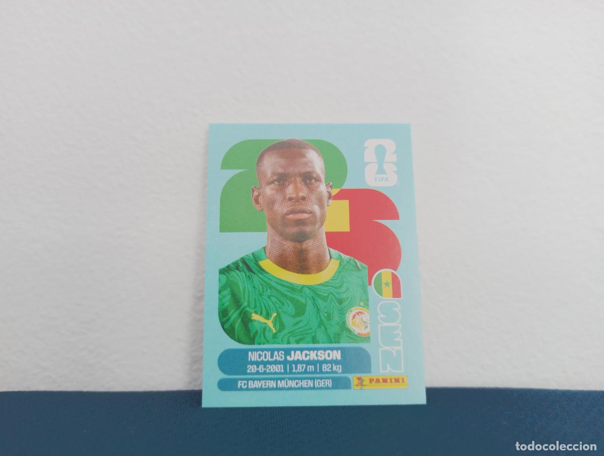 Sammeln alte Sammelbilder: SEN 19 NICOLAS JACKSON BASE SENEGAL CROMO MUNDIAL STICKERS 2026 26