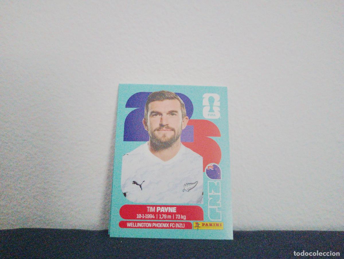Sammeln alte Sammelbilder: NZL 6 TIM PAYNE BASE NEW ZEALAND CROMO MUNDIAL STICKERS 2026 26