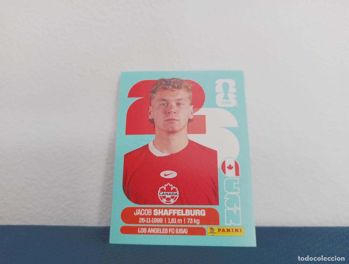 Sammeln alte Sammelbilder: CAN 14 JACOB SHAFFELBURG BASE CANADA CROMO MUNDIAL STICKERS 2026 26