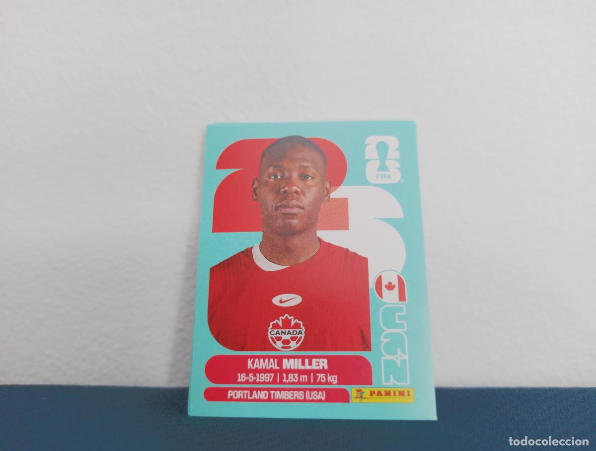 Collezionismo Figurine antiche: CAN 9 KAMAL MILLER BASE CANADA CROMO MUNDIAL STICKERS 2026 26