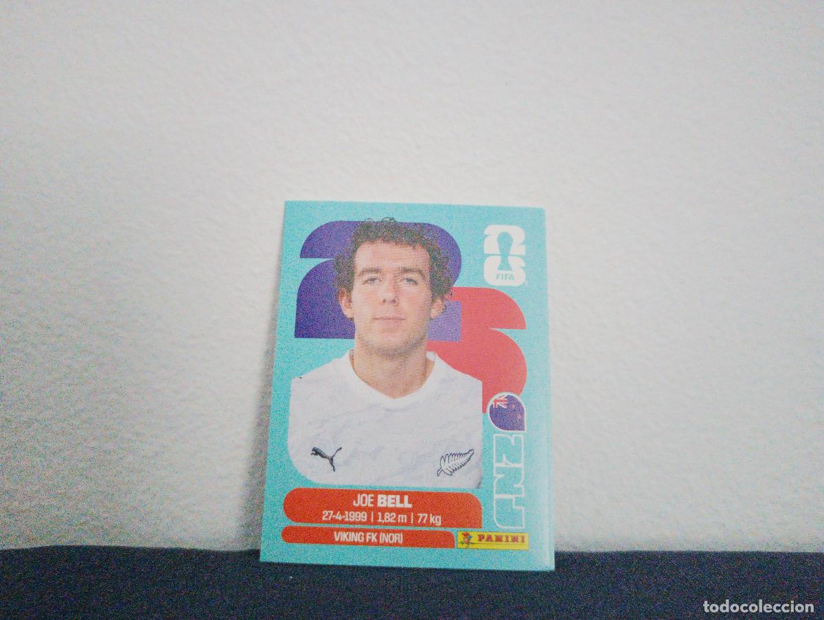 Collezionismo Figurine antiche: NZL 10 JOE BELL BASE NEW ZEALAND CROMO MUNDIAL STICKERS 2026 26