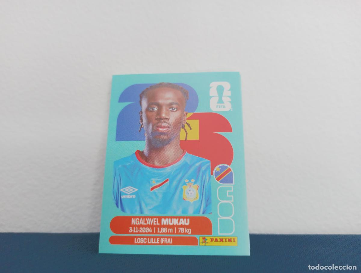 Collezionismo Figurine antiche: COD 9 NGALAYEL MUKAU BASE CONGO DR CROMO MUNDIAL STICKERS 2026 26