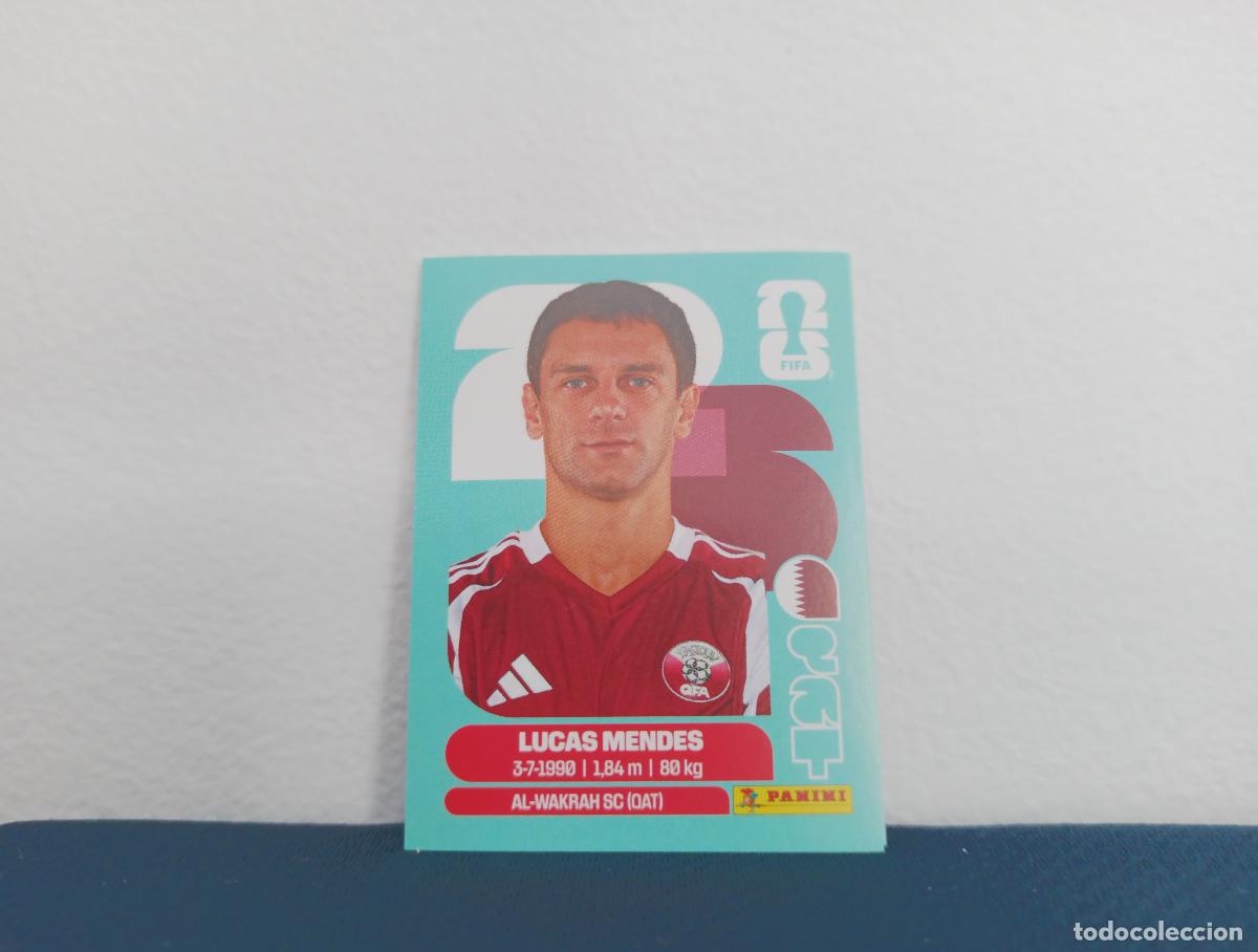 Collezionismo Figurine antiche: QAT 4 LUCAS MENDES BASE QATAR CROMO MUNDIAL STICKERS 2026 26