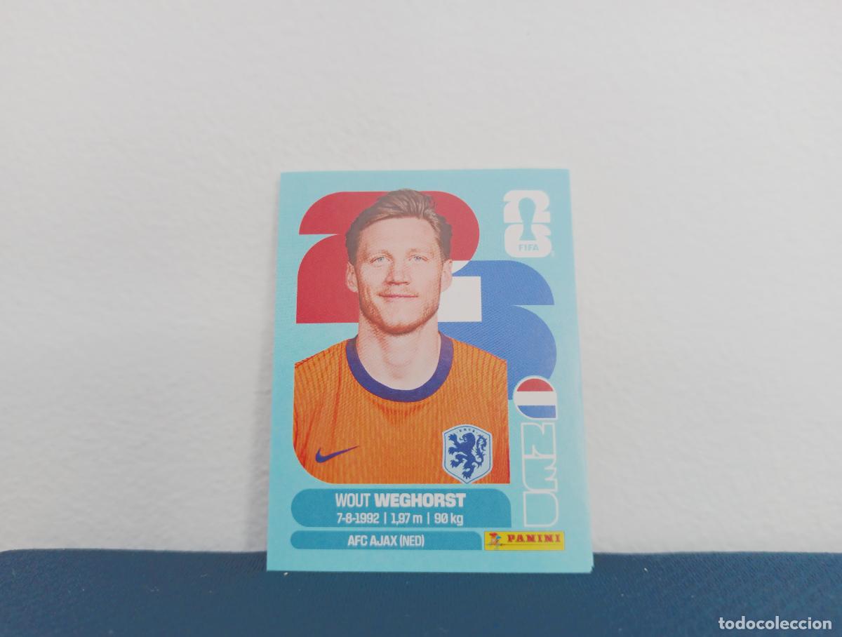 Collezionismo Figurine antiche: NED 19 WOUT WEGHORST BASE NETHERLANDS CROMO MUNDIAL STICKERS 2026 26