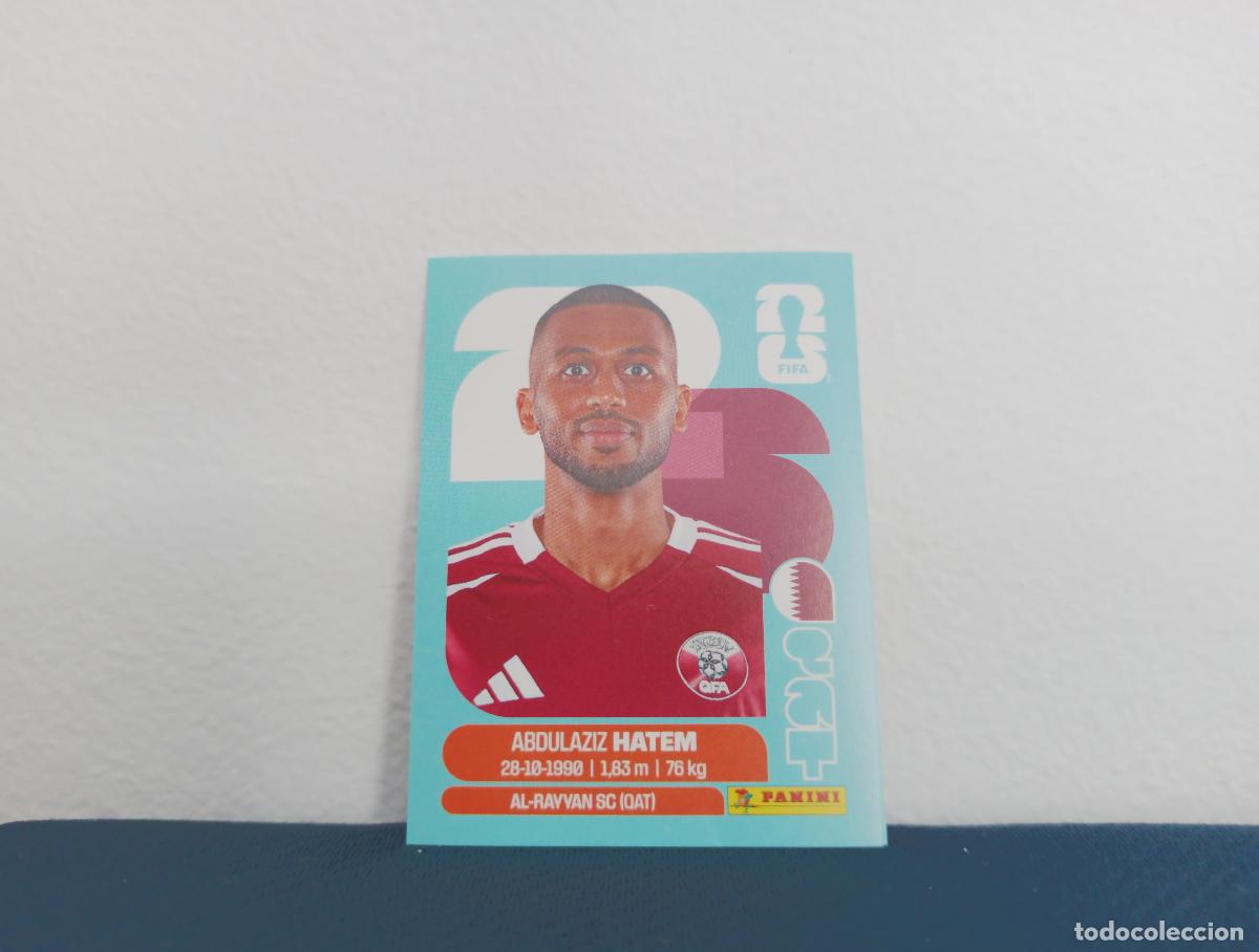 Collezionismo Figurine antiche: QAT 15 ABDULAZIZ HATEM BASE QATAR CROMO MUNDIAL STICKERS 2026 26