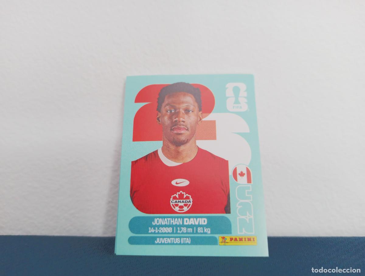 Collezionismo Figurine antiche: CAN 20 JONATHAN DAVID BASE CANADA CROMO MUNDIAL STICKERS 2026 26