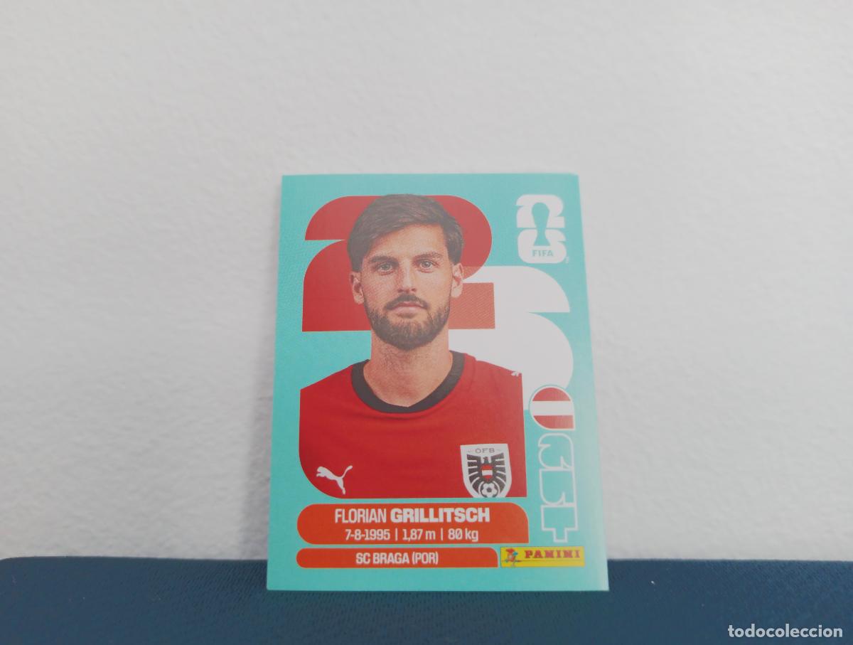 Collezionismo Figurine antiche: AUT 14 FLORIAN GRILLITSCH BASE AUSTRIA CROMO MUNDIAL STICKERS 2026 26