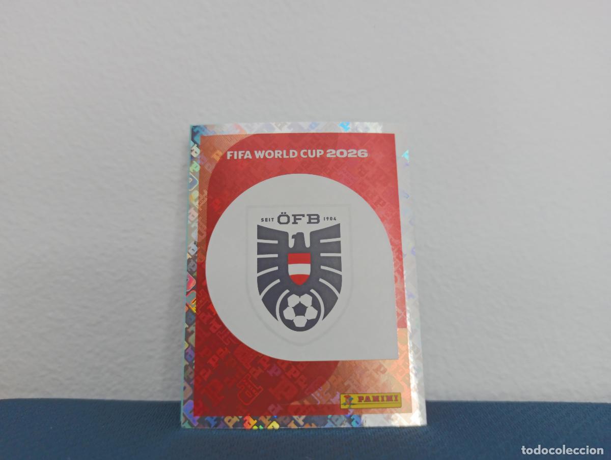 Collezionismo Figurine antiche: AUT 1 ESCUDO BASE AUSTRIA CROMO MUNDIAL STICKERS 2026 26