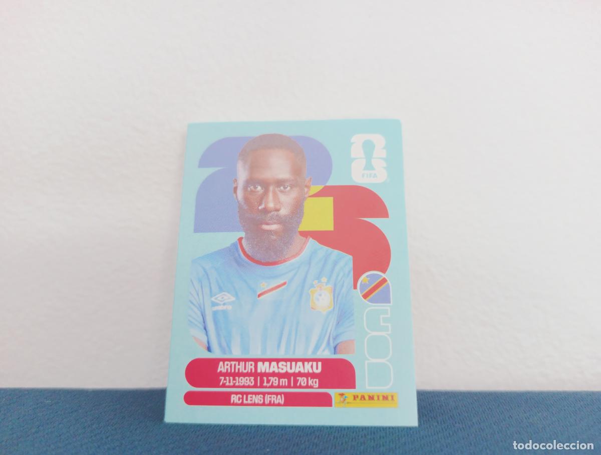 Collezionismo Figurine antiche: COD 5 ARTHUR MASUAKU BASE CONGO DR CROMO MUNDIAL STICKERS 2026 26