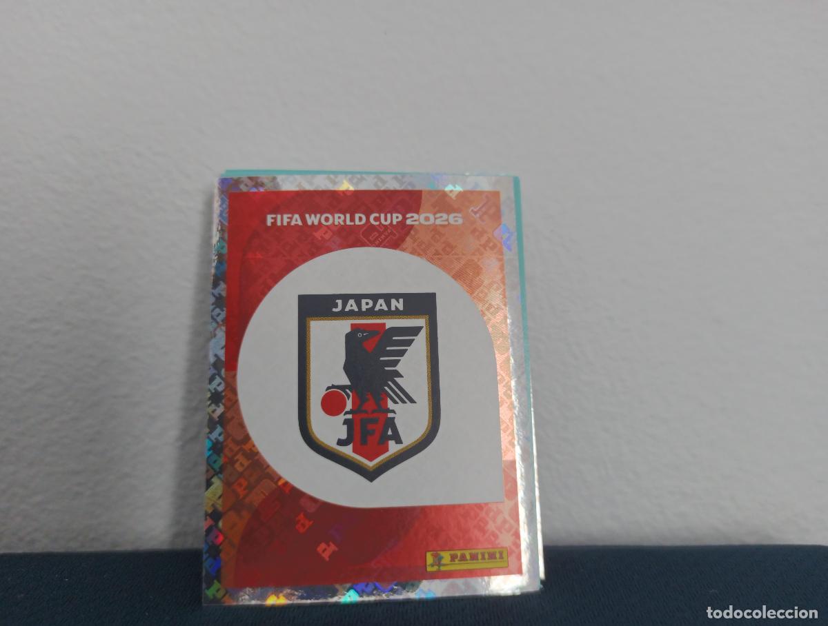 Collezionismo Figurine antiche: JPN 1 ESCUDO BASE JAPAN CROMO MUNDIAL STICKERS 2026 26