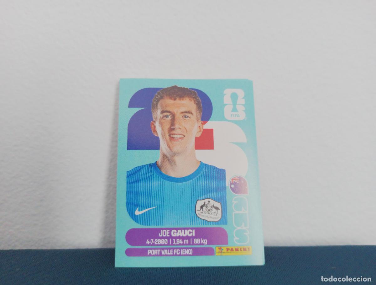 Collezionismo Figurine antiche: AUS 3 JOE GAUCI BASE AUSTRALIA CROMO MUNDIAL STICKERS 2026 26