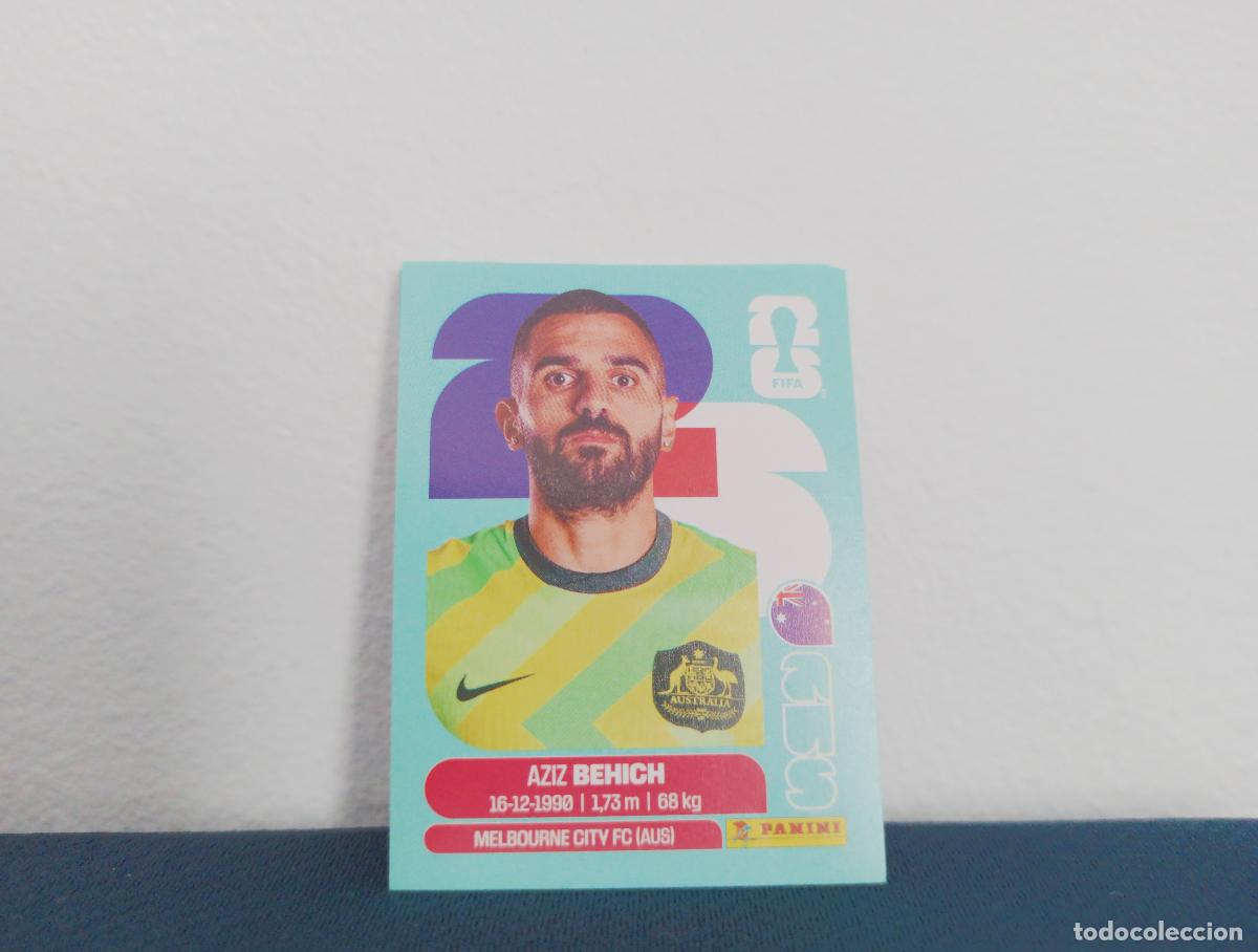 Collezionismo Figurine antiche: AUS 7 AZIZ BEHICH BASE AUSTRALIA CROMO MUNDIAL STICKERS 2026 26