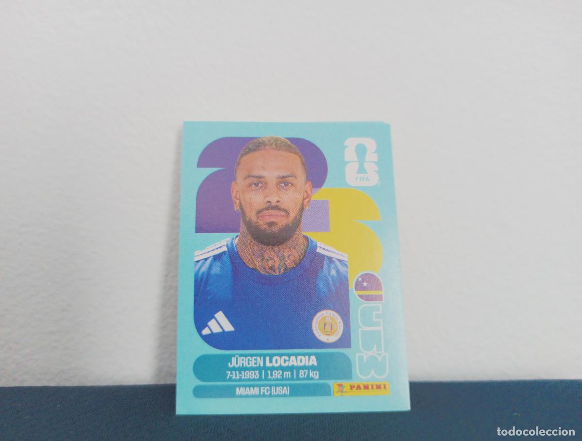 Collezionismo Figurine antiche: CUW 17 J&Uuml;RGEN LOCADIA BASE CURACAO CROMO MUNDIAL STICKERS 2026 26