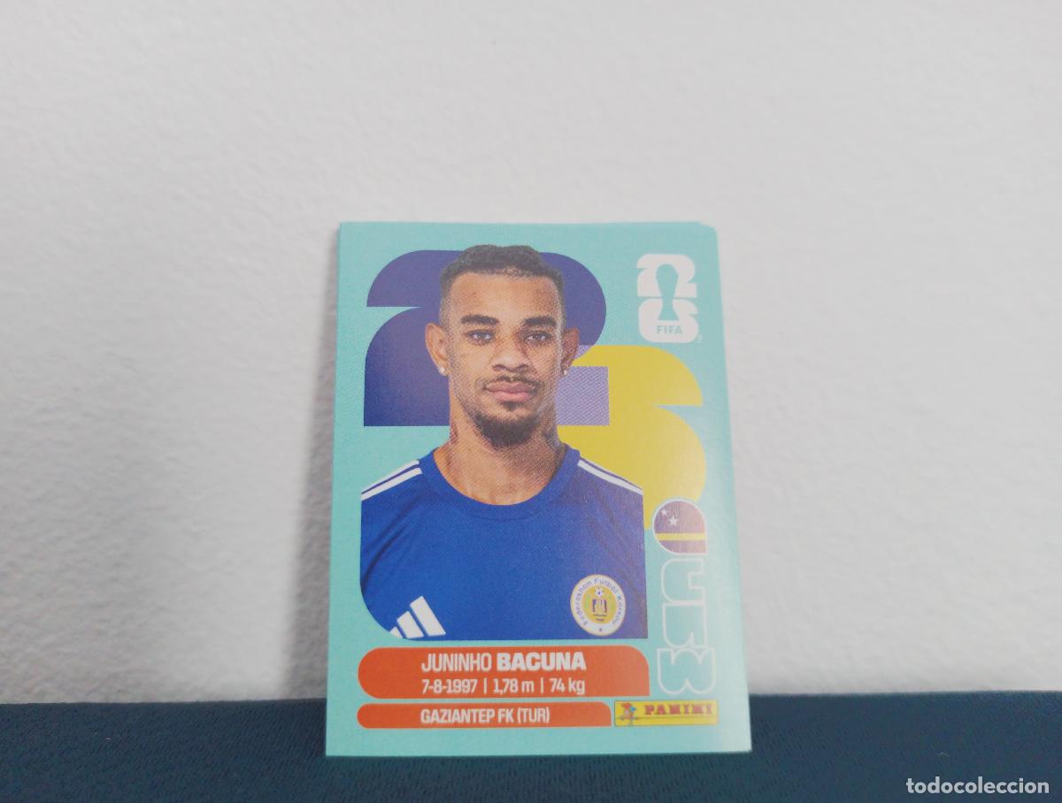 Collezionismo Figurine antiche: CUW 11 JUNINHO BACUNA BASE CURACAO CROMO MUNDIAL STICKERS 2026 26