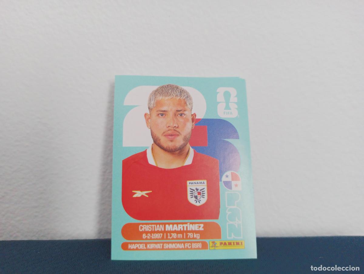 Collezionismo Figurine antiche: PAN 10 CRISTIAN MARTINEZ BASE PANAMA CROMO MUNDIAL STICKERS 2026 26