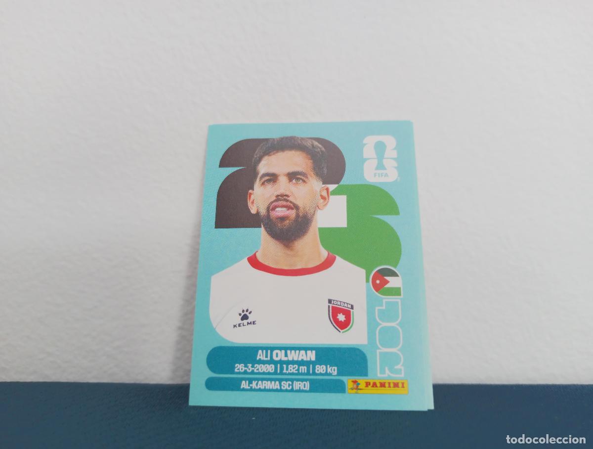 Collezionismo Figurine antiche: JOR 18 ALI OLWAN BASE JORDANIA CROMO MUNDIAL STICKERS 2026 26