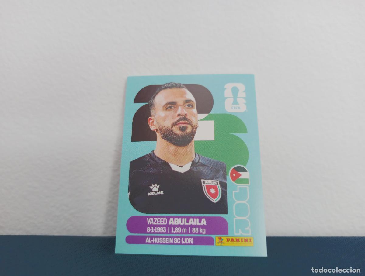 Collezionismo Figurine antiche: JOR 2 YAZEED ABULAILA BASE JORDANIA CROMO MUNDIAL STICKERS 2026 26