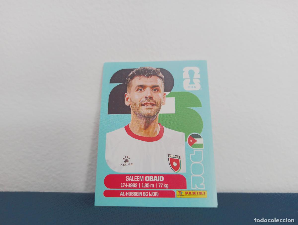 Collezionismo Figurine antiche: JOR 7 SALEEM OBAID BASE JORDANIA CROMO MUNDIAL STICKERS 2026 26