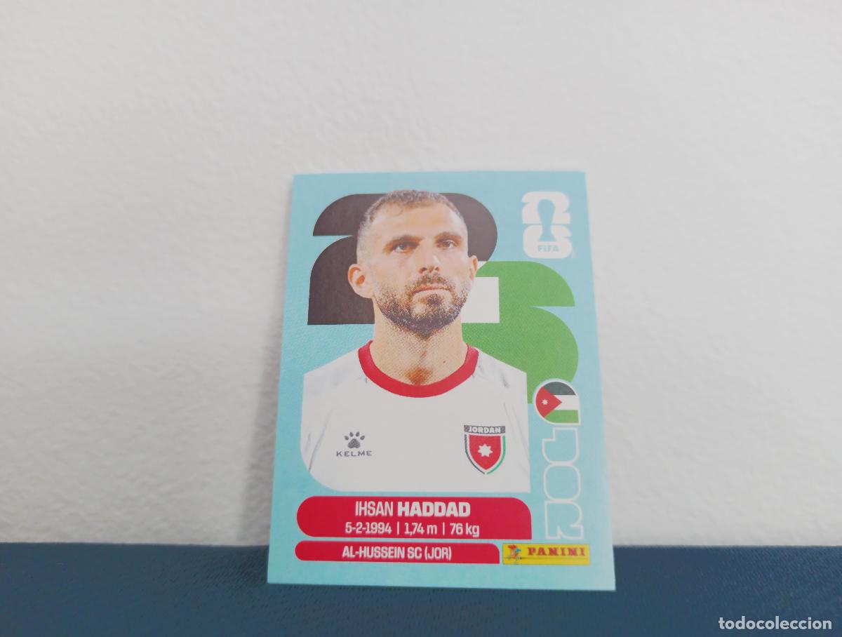 Collezionismo Figurine antiche: JOR 3 IHSAN HADDAD BASE JORDANIA CROMO MUNDIAL STICKERS 2026 26
