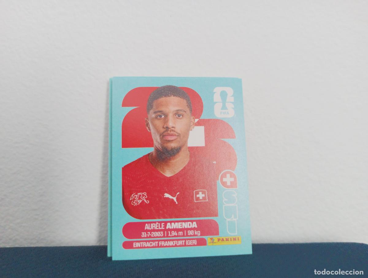Colecionismo Cromos antigos: SUI 7 AUR&Egrave;LE AMENDA BASE SWITZERLAND CROMO MUNDIAL STICKERS 2026 26
