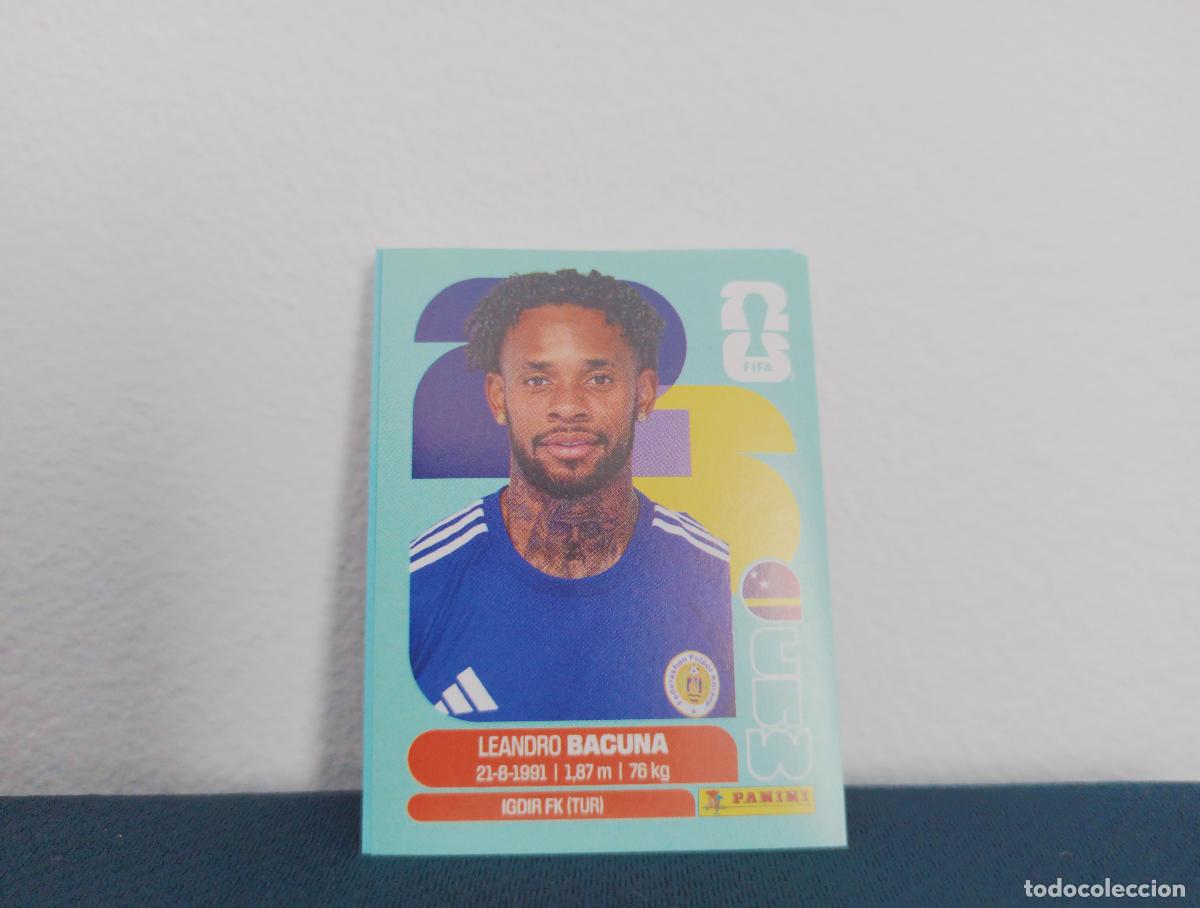 Colecionismo Cromos antigos: CUW 12 LEANDRO BACUNA BASE CURACAO CROMO MUNDIAL STICKERS 2026 26