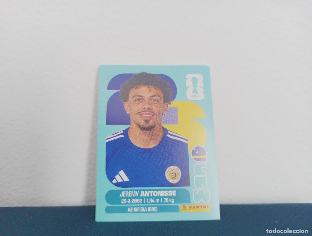 Colecionismo Cromos antigos: CUW 18 JEREMY ANTONISSE BASE CURACAO CROMO MUNDIAL STICKERS 2026 26