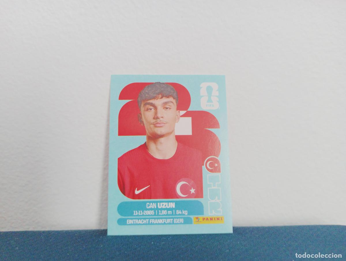 Colecionismo Cromos antigos: TUR 17 CAN UZUN BASE TURKEY CROMO MUNDIAL STICKERS 2026 26