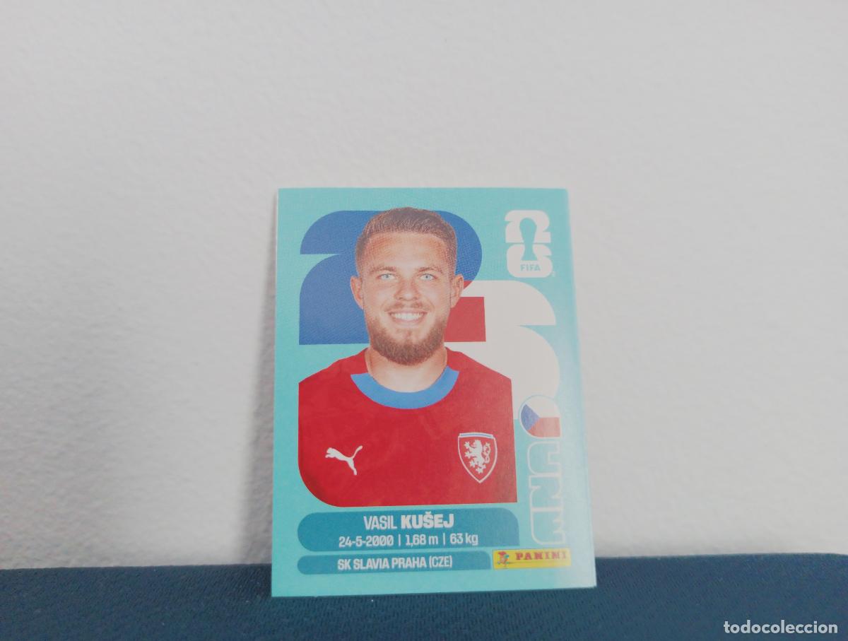 Colecionismo Cromos antigos: CZE 16 VASIL KUSEJ BASE REPUBLICA CHECA CROMO MUNDIAL STICKERS 2026 26