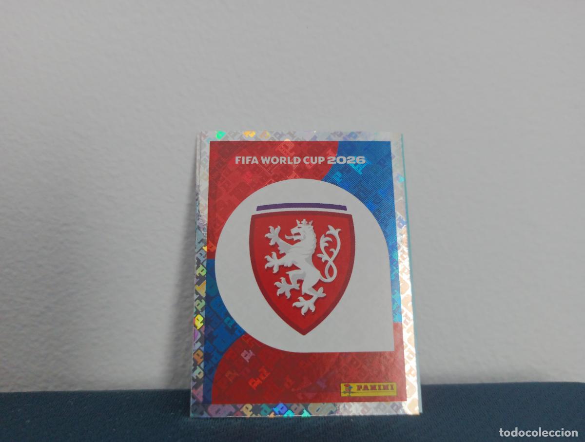 Colecionismo Cromos antigos: CZE 1 ESCUDO BASE REPUBLICA CHECA CROMO MUNDIAL STICKERS 2026 26