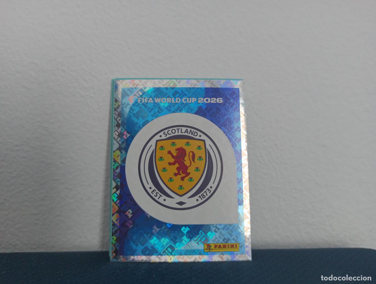 Colecionismo Cromos antigos: SCO 1 ESCUDO BASE SCOTLAND CROMO MUNDIAL STICKERS 2026 26