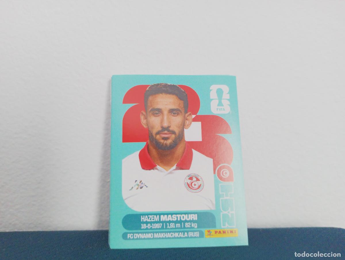 Colecionismo Cromos antigos: TUN 17 HAZEM MASTOURI BASE TUNISIA CROMO MUNDIAL STICKERS 2026 26