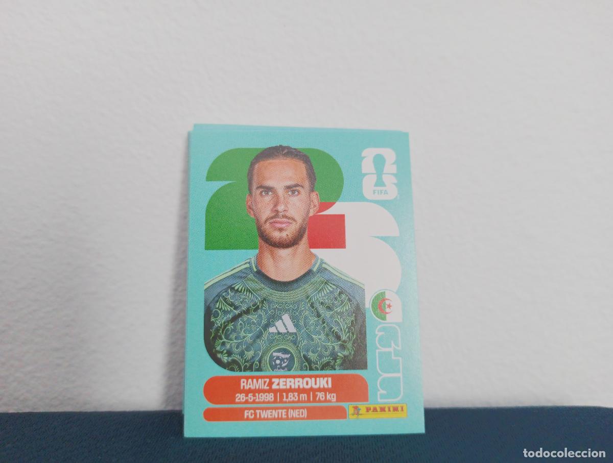 Colecionismo Cromos antigos: ALG 11 RAMIZ ZERROUKI BASE ALGERIA CROMO MUNDIAL STICKERS 2026 26