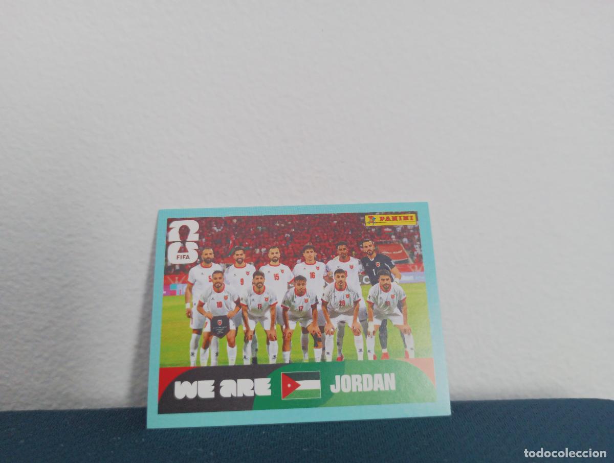 Coleccionismo Cromos antiguos: JOR 13 EQUIPO BASE JORDANIA CROMO MUNDIAL STICKERS 2026 26