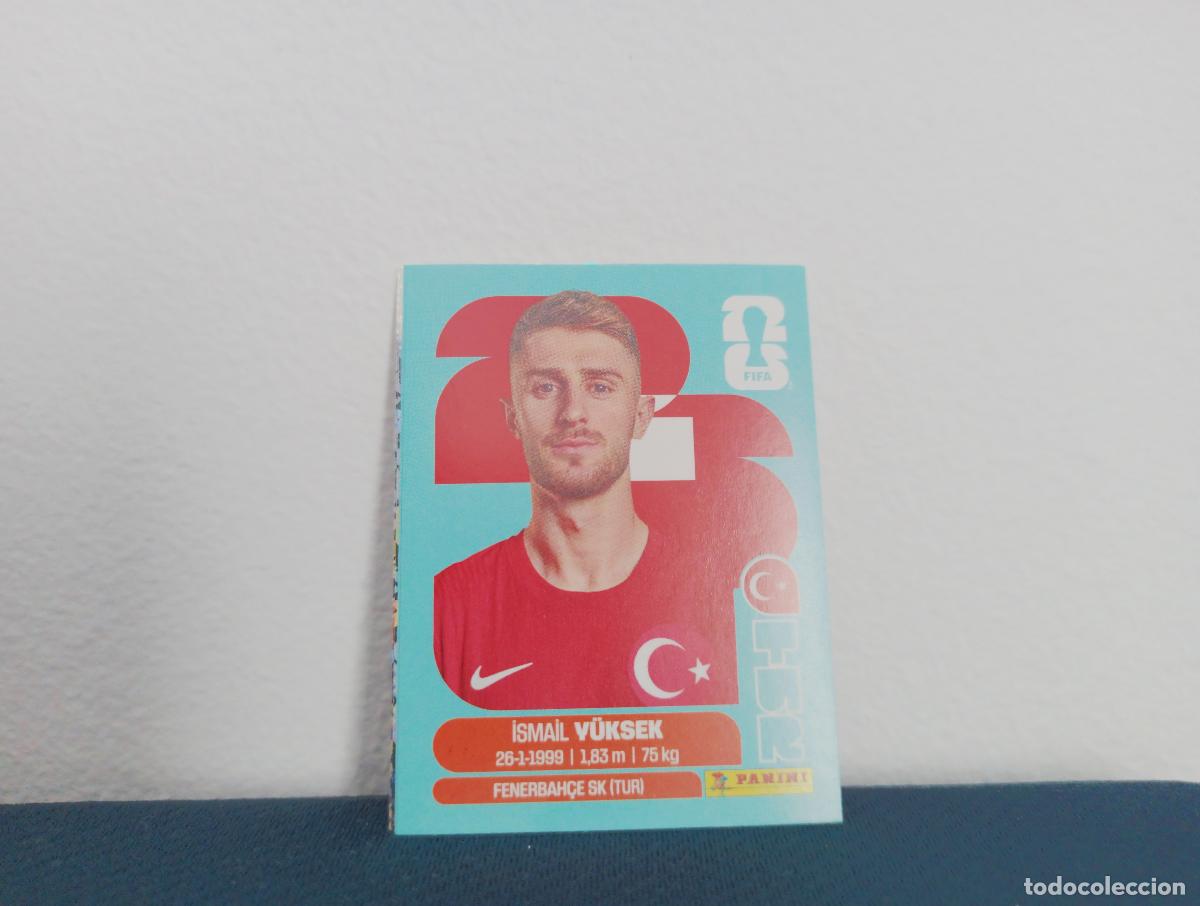 Coleccionismo Cromos antiguos: TUR 10 ISMAIL YUKSEK BASE TURKEY CROMO MUNDIAL STICKERS 2026 26