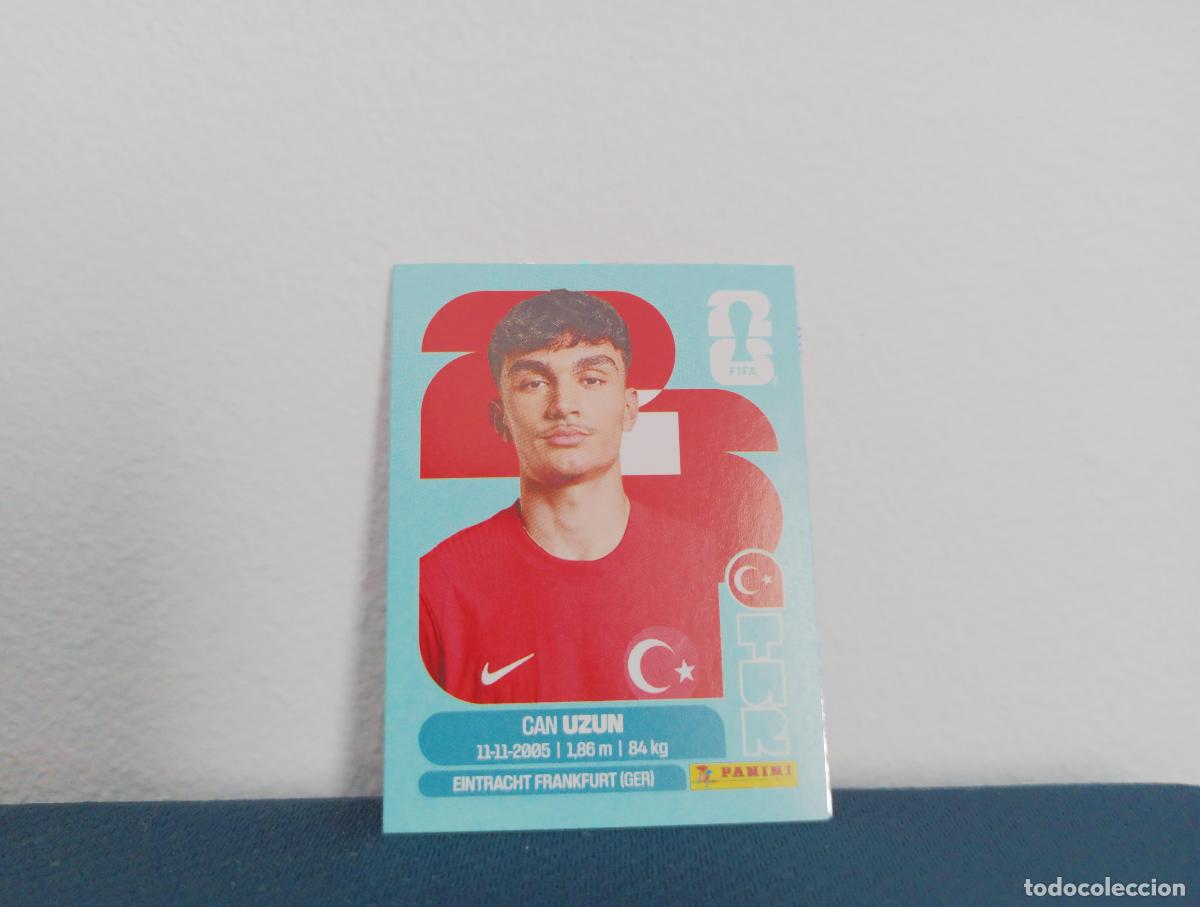 Coleccionismo Cromos antiguos: TUR 17 CAN UZUN BASE TURKEY CROMO MUNDIAL STICKERS 2026 26