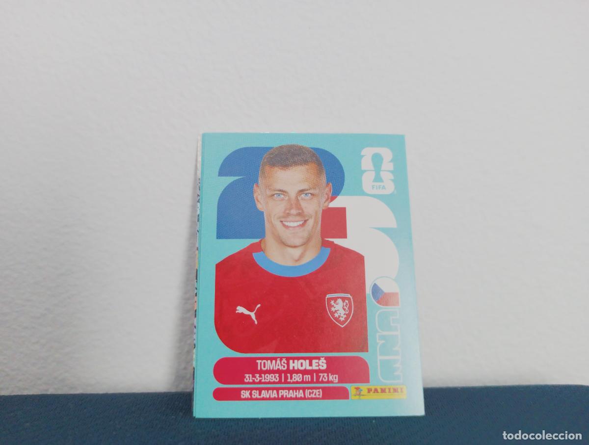 Coleccionismo Cromos antiguos: CZE 7 TOMAS HOLES BASE REPUBLICA CHECA CROMO MUNDIAL STICKERS 2026 26