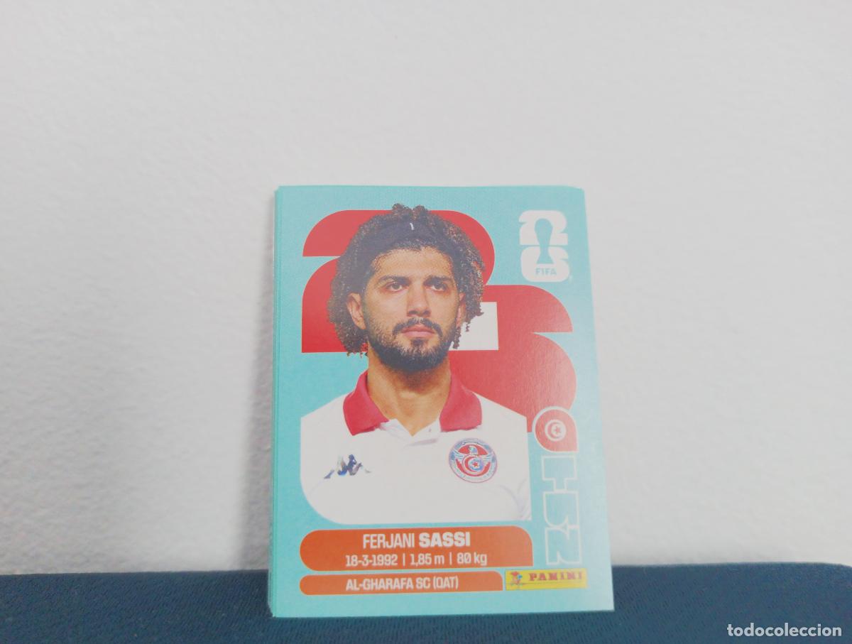 Coleccionismo Cromos antiguos: TUN 11 FERJANI SASSI BASE TUNISIA CROMO MUNDIAL STICKERS 2026 26
