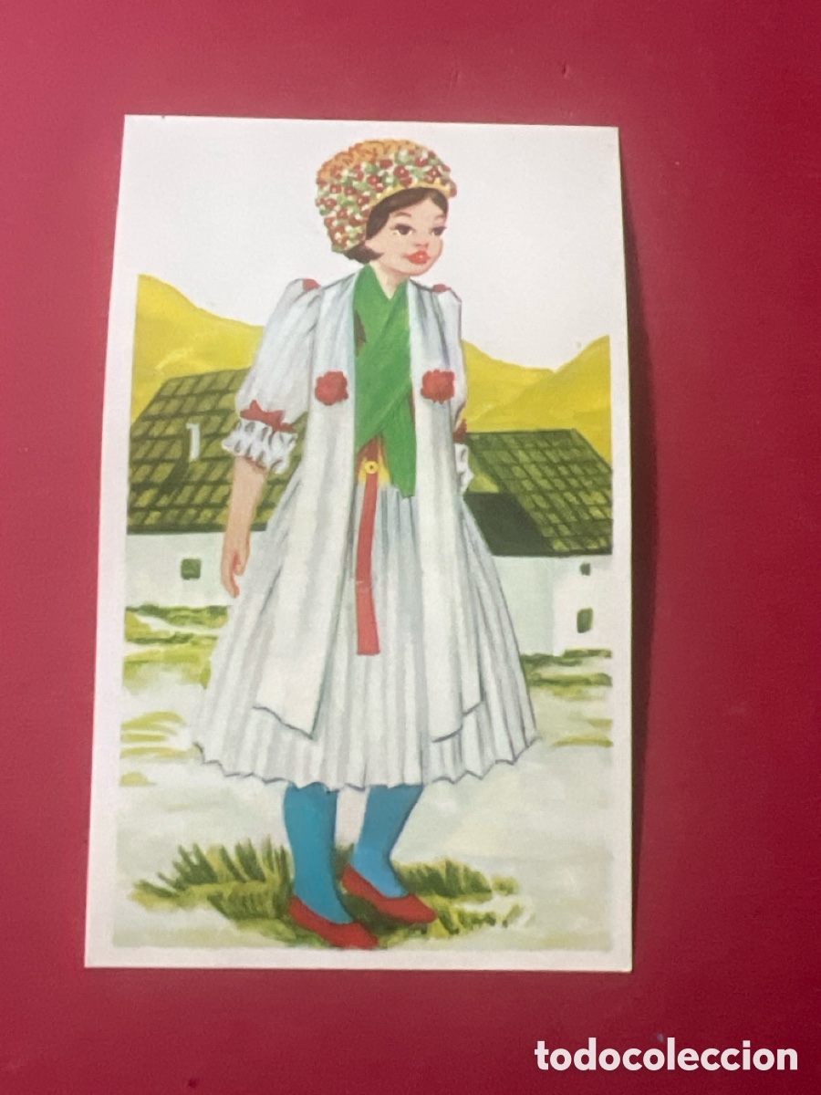 Coleccionismo Cromos antiguos: C1591. TRAJES TIPICOS DE MAGA 209. YUGOSLAVIA-